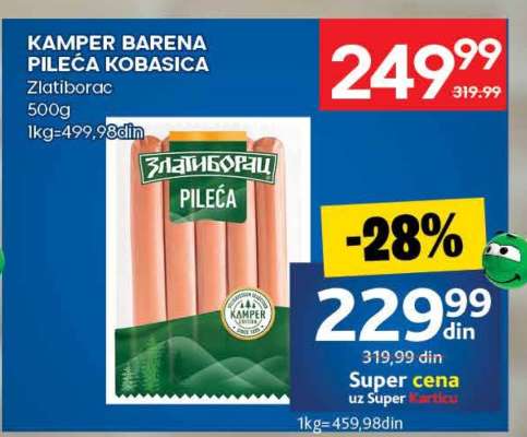 KAMPER BARENA PILEĆA KOBASICA