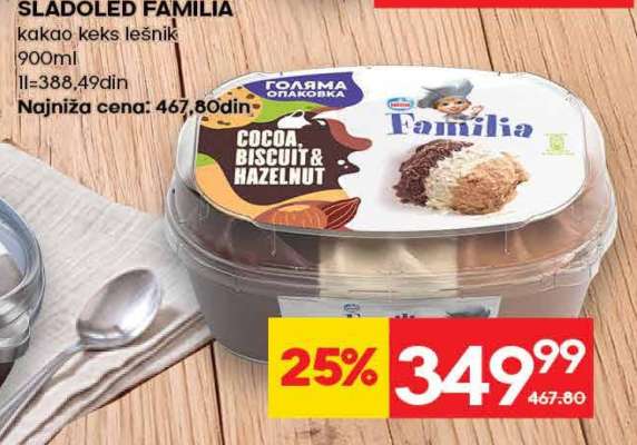 SLADOLED FAMILIA