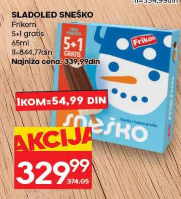 Sladoled Sneško