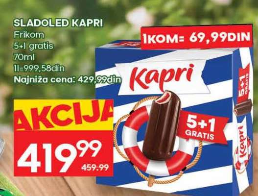 Sladoled Kapri