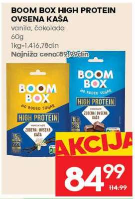 BOOM BOX HIGH PROTEIN OVSENA KAŠA