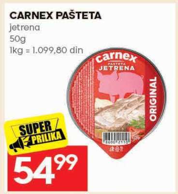 CARNEX PAŠTETA
