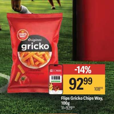 Flips Gricko Chips Way 100g