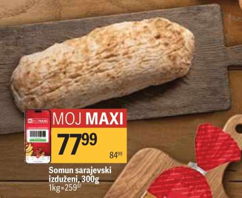 Somun sarajevski izduženi 300g