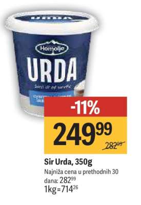 Sir Urda 350g