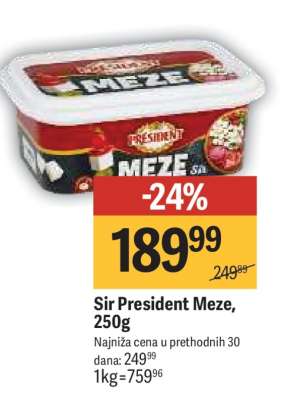 Sir President Meze, 250g
