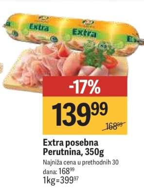 Extra posebna Perutnina, 350g