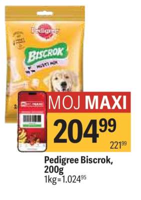 Pedigree BISCROK 200G