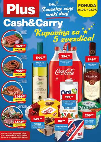 Plus Cash & Carry katalog - 26.06.2026 - 02.07.2026.