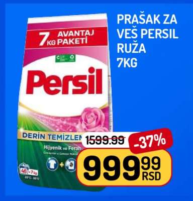 Prašak za veš Persil Ruža 7kg