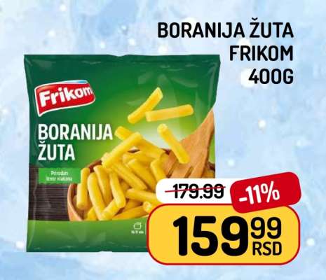 Boranija žuta Frikom 400g