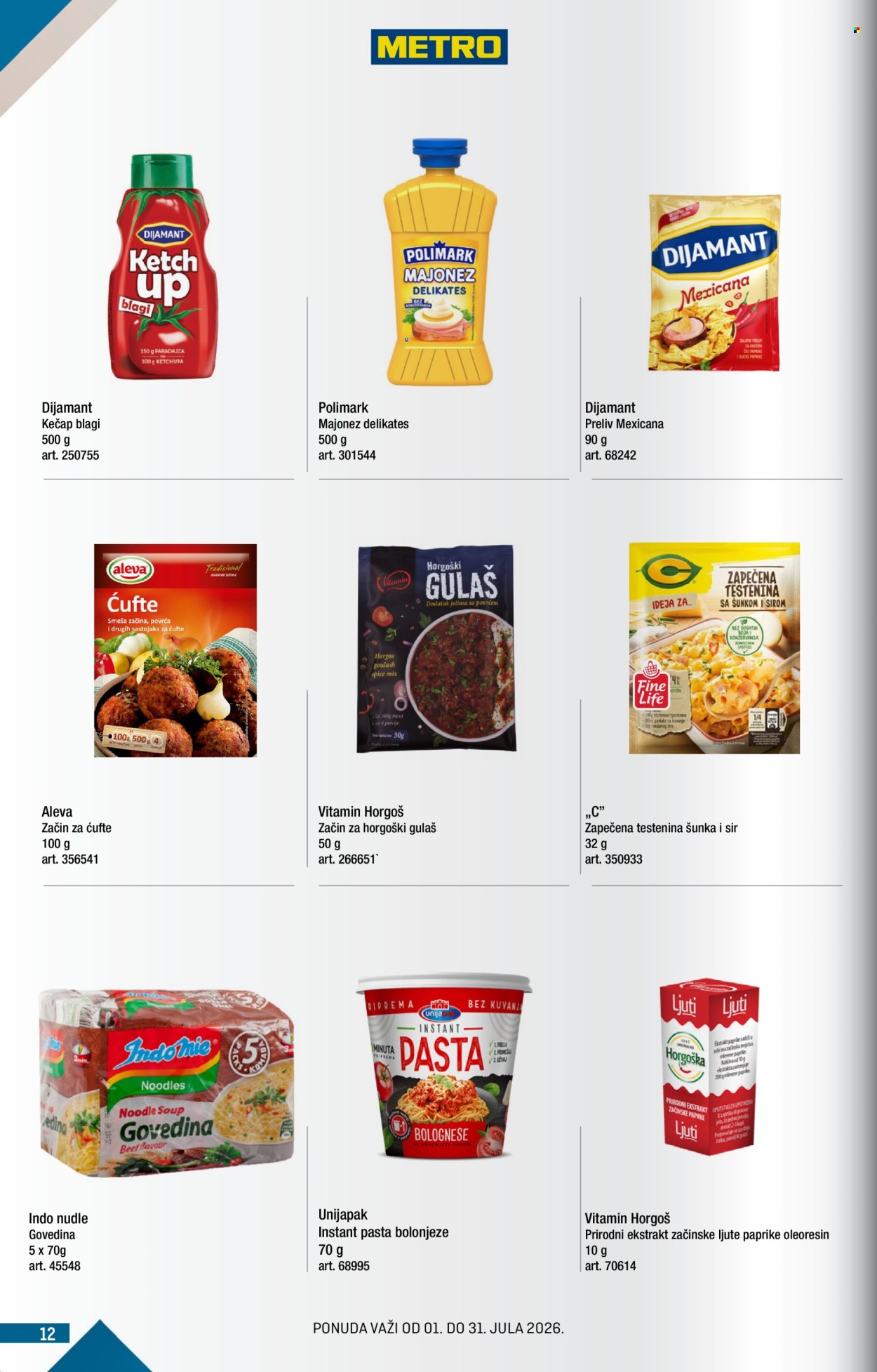Metro katalog - 01.07.2026 - 31.07.2026. Stranica 12