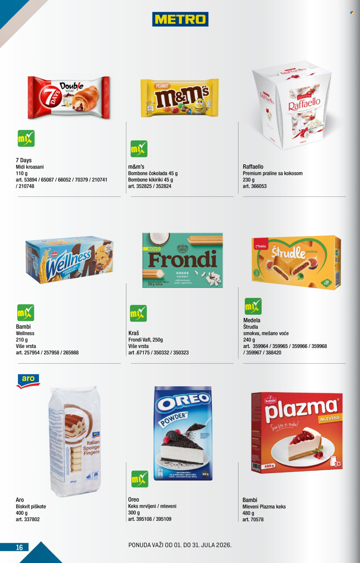 Metro katalog - 01.07.2026 - 31.07.2026. Stranica 16
