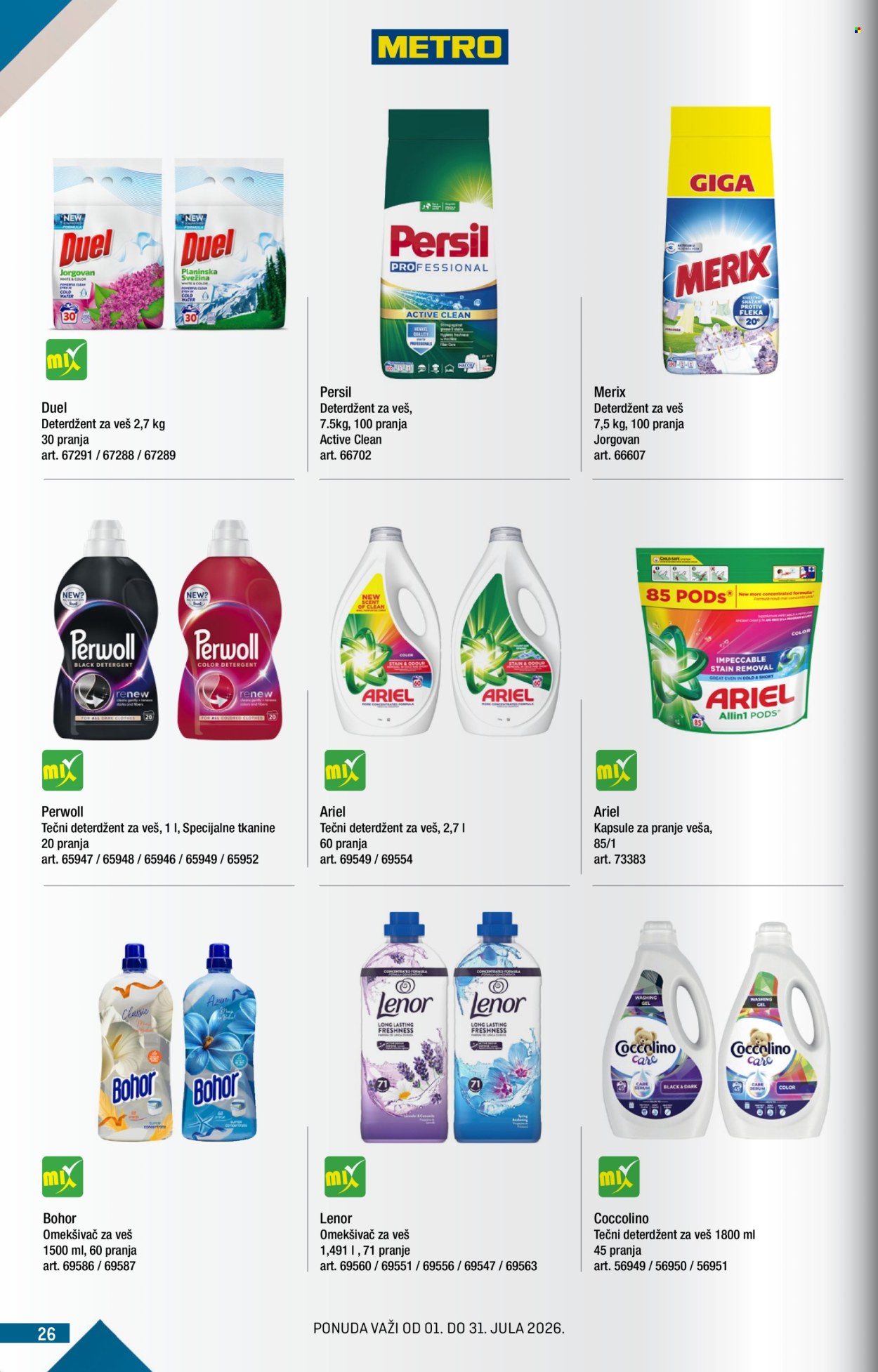 Metro katalog - 01.07.2026 - 31.07.2026. Stranica 26