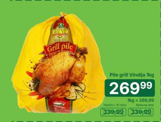 Pile grill Vindija 1kg
