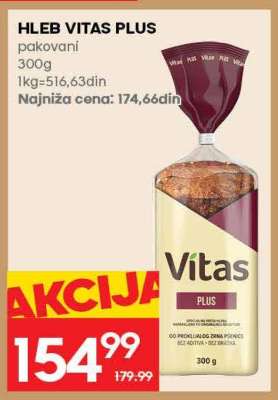 Hleb Vitas plus