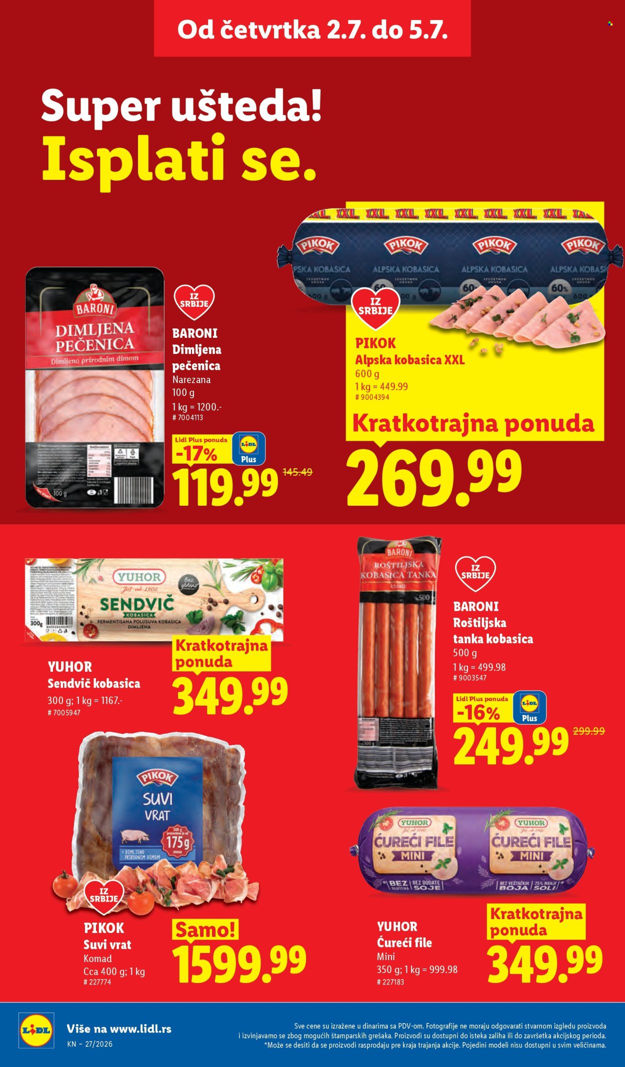 Lidl katalog - 02.07.2026 - 08.07.2026. Stranica 22