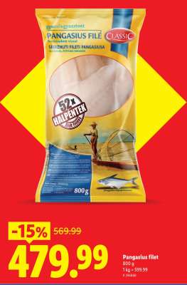 Pangasius filé