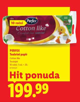 PERFEX TOALETNI PAPIR