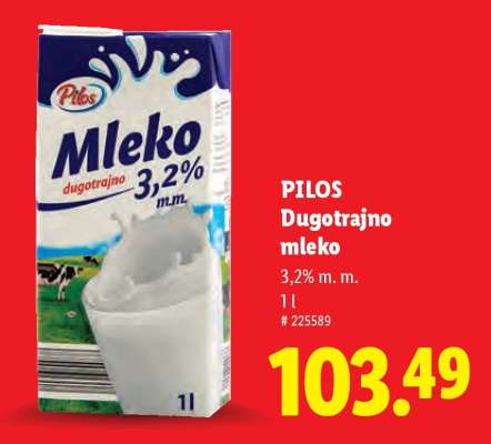 Pilos Dugotrajno mleko