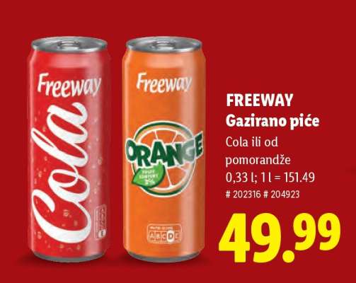 Freeway Gazirano piće