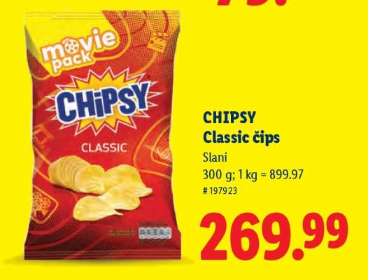 CHIPSY Classic čips