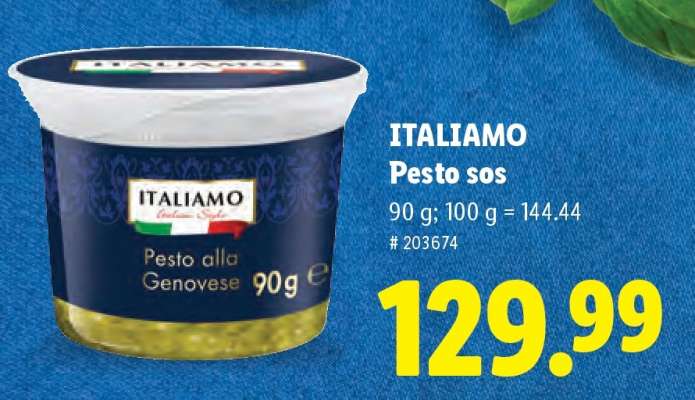 Italiamo Pesto sos
