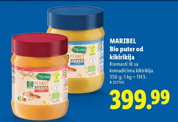 Maribel Bio puter od kikirikija