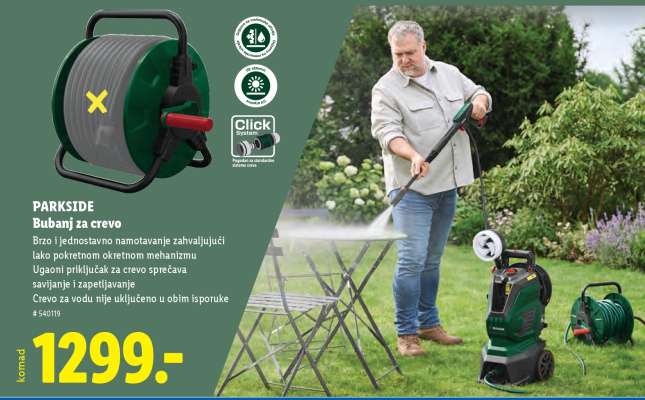 PARKSIDE Bubanj za crevo
