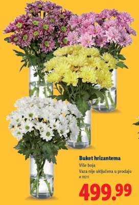 Buket hrizantema