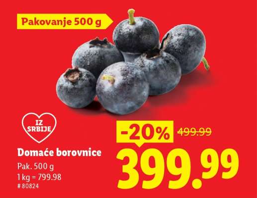 Domaće borovnice