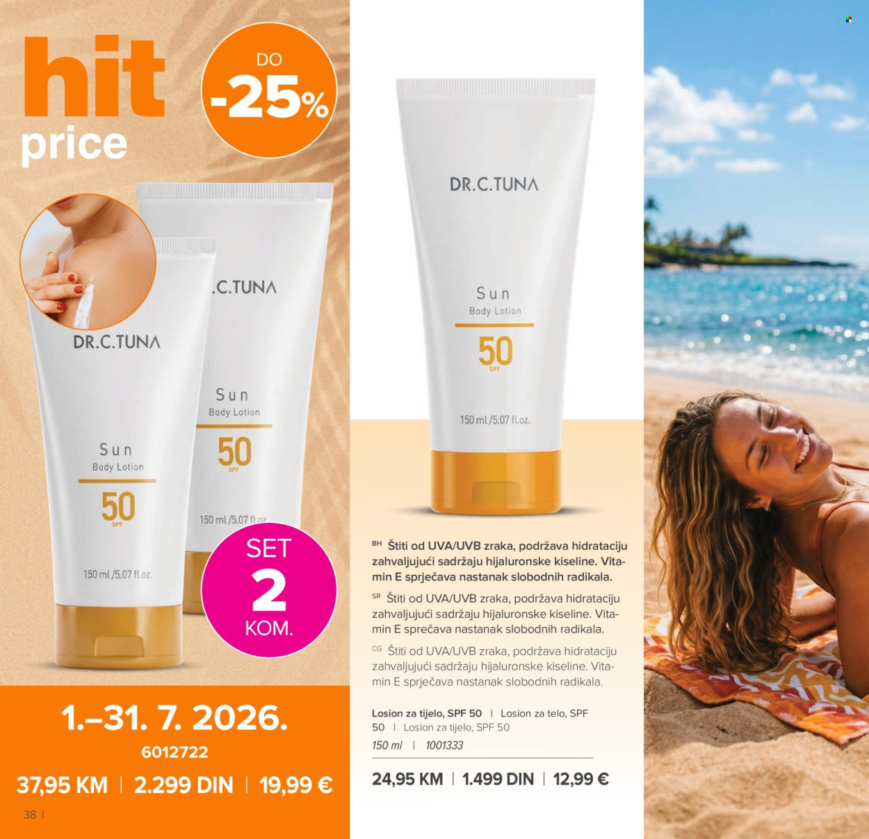 Farmasi katalog - 01.07.2026 - 31.08.2026. Stranica 38