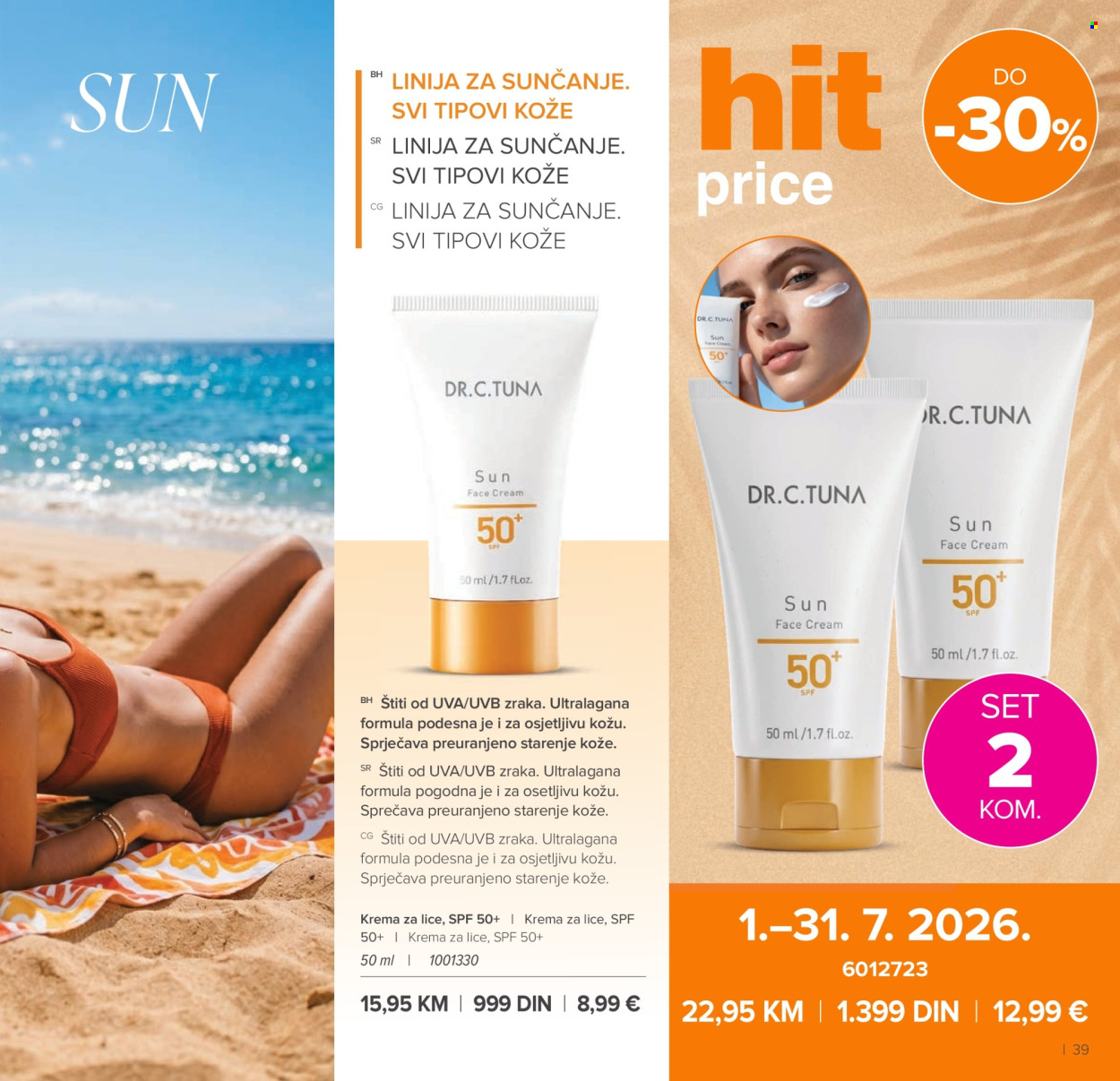 Farmasi katalog - 01.07.2026 - 31.08.2026. Stranica 39