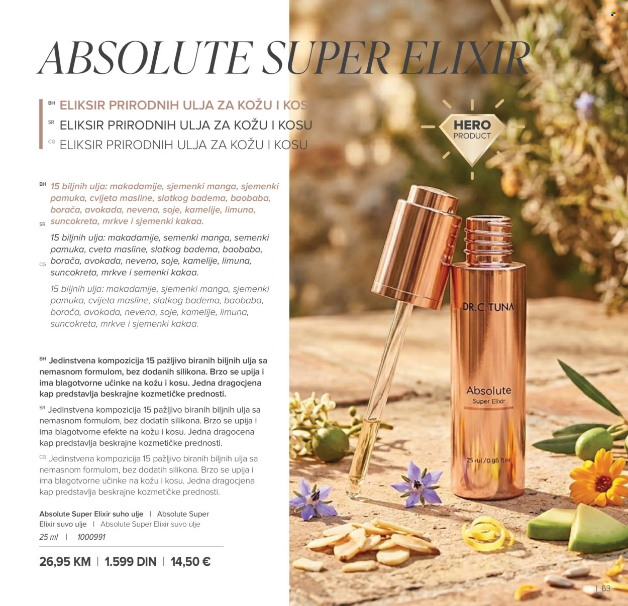 Farmasi katalog - 01.07.2026 - 31.08.2026. Stranica 63