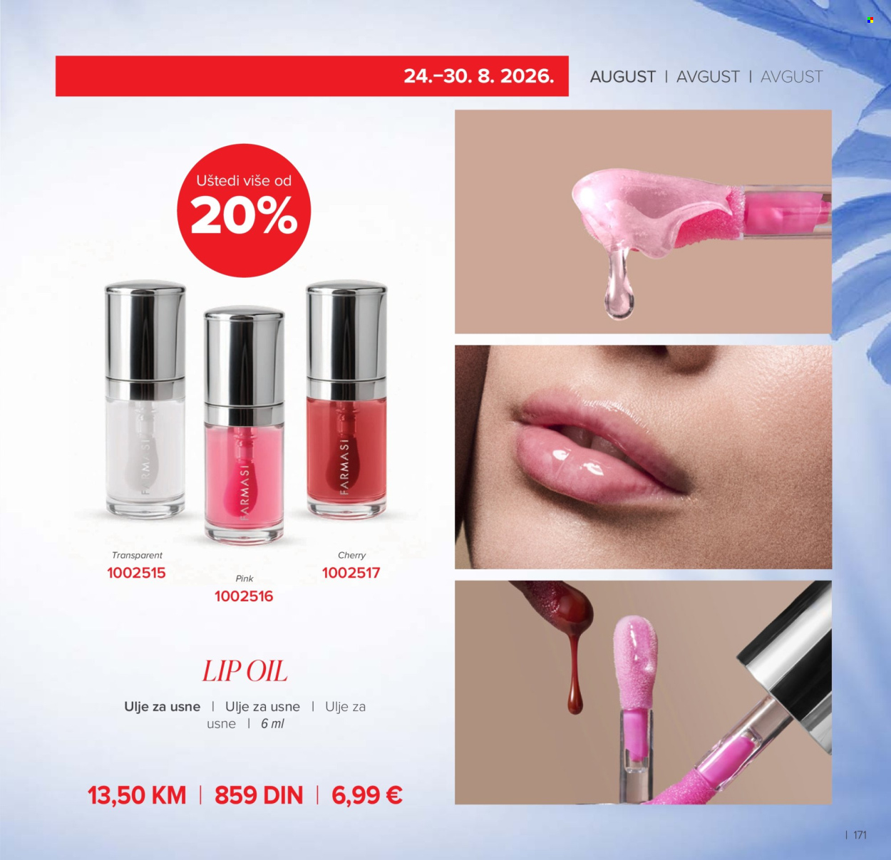 Farmasi katalog - 01.07.2026 - 31.08.2026. Stranica 171