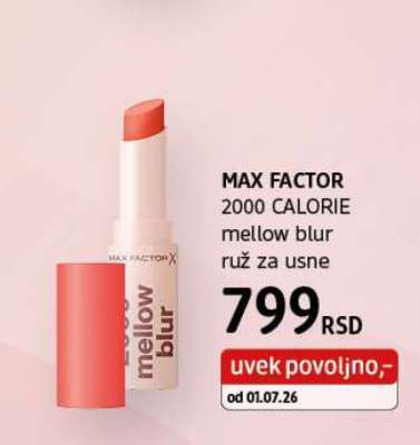 MAX FACTOR 2000 CALORIE mellow blur
