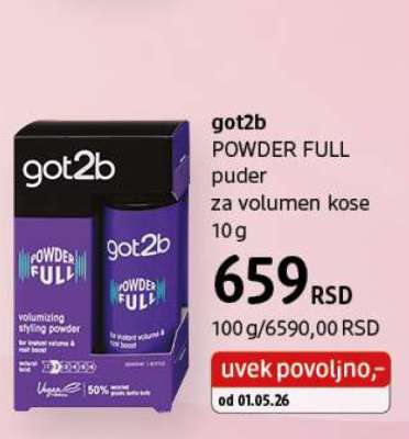 got2b POWDER FULL puder