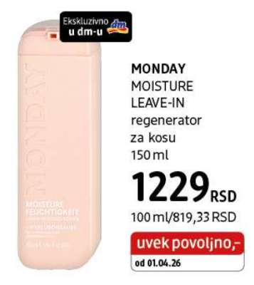 MONDAY MOISTURE LEAVE-IN