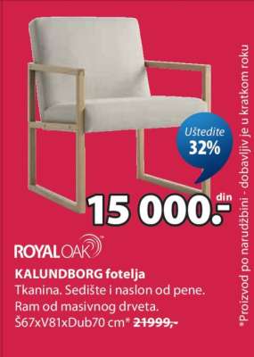 KALUNDBORG fotelja