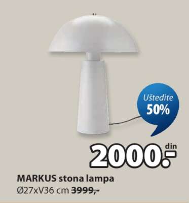 MARKUS stona lampa