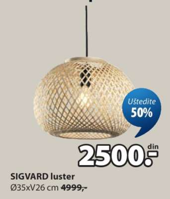 SIGVARD LUSTER