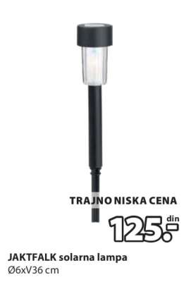 JAKTFALK SOLARNA LAMPA