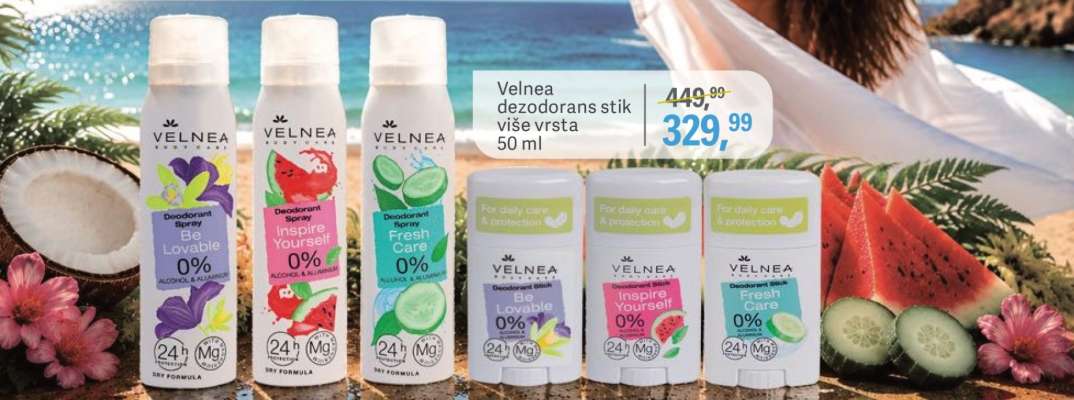 Velnea dezodorans stik