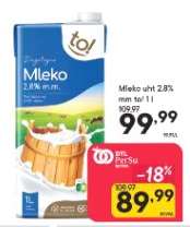 Mleko uht 2.8% mm to!