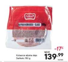 Kobasica alpska slajs