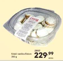 Koláči vanilice Ekom