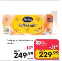 Toalet papir Perfex breskva