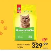 Hrana za mačke TO! 2 kg
