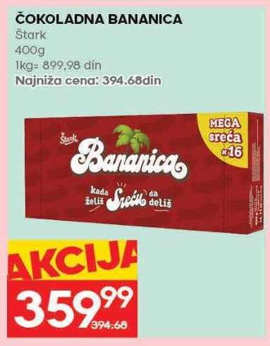 ČOKOLADNA BANANICA