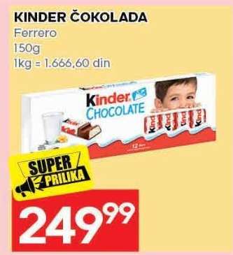 Kinder Čokolada
